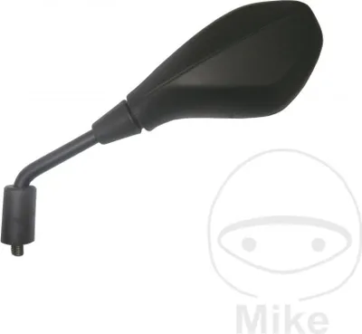 Image de Rétroviseur de guidon JMP, modèle gauche, homologué, couleur noire, référence BA19-A0004B-L, pour Aprilia