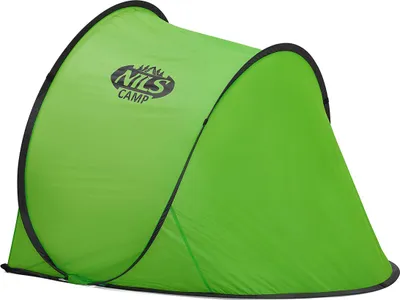 Produktbild von NILS CAMP Strandzelt NC3173 – Pop-Up Zelt mit UV-Schutz und Tragetasche Grün