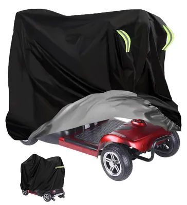 Produktbild von Abdeckplane Elektromobil 170x61x117cm wasserdicht Oxford 420D Heavy Duty mit Gummiband