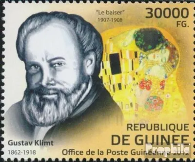 Produktbild von Briefmarken Guinea 2012 Mi 9215 (kompl. Ausgabe) postfrisch Gustav Klimt (1862-1918)