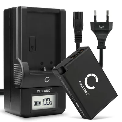 Image de CELLONIC 1x Batterie pour Appareil photo Compatible avec Canon EOS R50, EOS R8, EOS R10, LP-E17 - (950mAh, 7.4V) + Chargeur