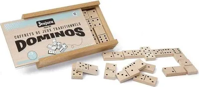 Immagine prodotto di FISHER PRICE PUÉRICULTURE Gioco domino in legno, scatola in legno, dai 3 anni in su