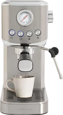 Produktbild von CREATE Thera Classic Compact Espressokolbenmaschine silber
