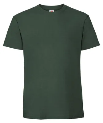 Produktbild von Fruit of the Loom - "Iconic Premium" T-Shirt für Herren FK3353 (L) (Flaschengrün)