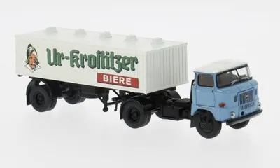 Produktbild von Brekina 71217 - 1/87 IFA W 50 Bier-SZ, 1965, Ur-Kostritzer - Neu