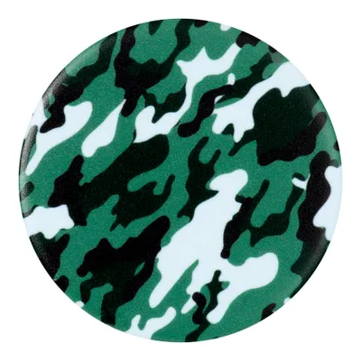 Produktbild von PopSockets | PopGrip | Ausziehbarer Sockel und Griff für Smartphones und Tablets | Fingerhalter Dark Green Camo
