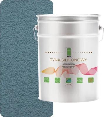 Produktbild von Silikonputz für Außenfassaden, Grauschiefer, 1,5 mm Premium, 25 kg