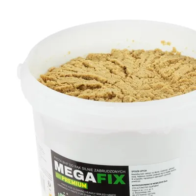 Zdjęcie produktu dla STIX BHP pasta do mycia rąk Megafix Premium DEUTSCH do silnie zabrudzonych rąk, 5 litrów