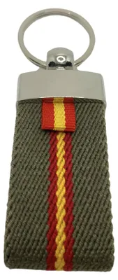 Produktbild von Schlüsselanhänger mit spanischer Flagge, geeignet für Damen und Herren