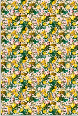 Produktbild von MuchoWow® Poster Blumen - Rosen - Gelb 60x90 cm - Wanddekoration