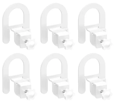 Productafbeelding van 6 Stuks Antislip Matrassteunen - Verstelbare Beugels voor Bedframe