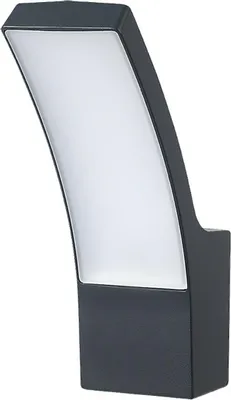 Obrázok produktu pre Rabalux Antracitové fasádne LED svietidlo Palanga 12W IP44 7504