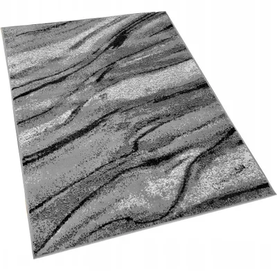 Obrázek produktu pro Obdélníkový koberec 180x250 cm LUKEN - šedý / černý