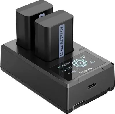 Produktbild von SmallRig 3818 Batterieladegerät Digitalkamera-Akku USB
