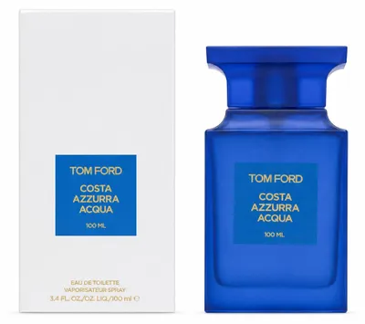 Produktbild von TOM FORD Costa Azzurra Acqua, Unisex, 100 ml, Nicht nachfüllbare Flasche, Juniper berry, Zitrone, Myrte, Cypress, Kiefer, Ambra, Labdanum, Mastix