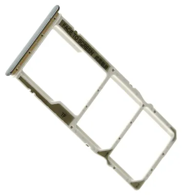 Produktbild von Redmi Note 10s Sim Karten Halter Tray Fach (Pebble White), Weiß