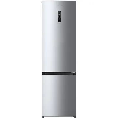 Produktbild von Heinner HCNF-HM377INVXC Kühl-Gefrierkombination 377 L, No-Frost, Touchbedienung, Holiday, Edelstahl