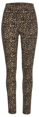 Produktbild von Buffalo Leggings camelfarben-schwarz-leo Größe 40/42