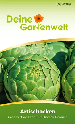 Produktbild von Artischocken Gros Vert de Laon Samen - Cynara cardunculus - Artischockensamen - Gemüsesamen - Saatgut für 10 Pflanzen