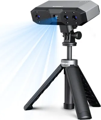 Produktbild von Revopoint MINI 2 - 3D-Scanner mit blauem Licht, 0,02 mm Genauigkeit, 16 fps Scan-Geschwindigkeit, ideal für kleinere Objekte-Standard Edition