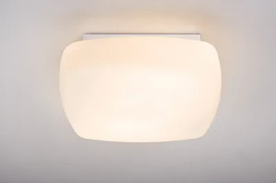 Image de WallCeiling Cubicco 2x18W G24d2 345x345mm blanc 230V métal/verre opale