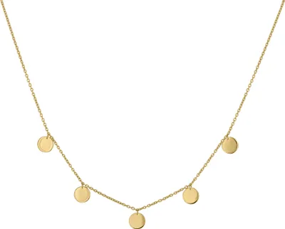 Produktbild von cai Collier 925/- Sterling Silber 39+5cm gelb 274250017-44