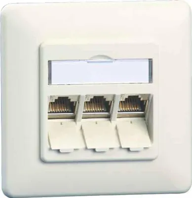 Imagen del producto de METZ CONNECT 130B11D31002-E: Enchufe RJ-45, color blanco (130B11D31002E90)