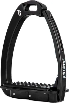 Immagine prodotto di Tech Stirrups Venice Dressage Sloped Stirpes Nero Nero Taglia Unica