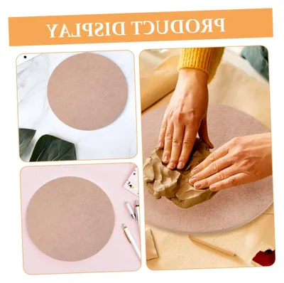 Produktbild von 2 Stück Runde Dichteplatten für Töpferarbeiten