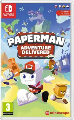 Zdjęcie produktu dla Mindscape Paperman: Adventure Delivered, Nintendo Switch, dla wszystkich