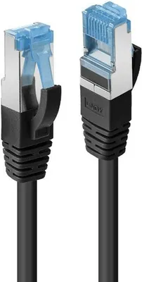 Immagine prodotto di Cavo patch LINDY Cat6A S/FTP PIMF LSOH nero 7,50m