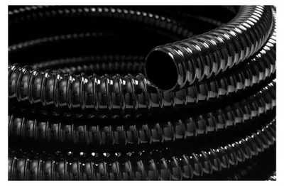 Produktbild von Spiralschlauch 25 mm (1") – 10 m – flexibler PVC Teichschlauch mit Verstärkungsspirale – geeignet für Teichpumpen, Filteranlagen, Bachläufe und Wasserfälle