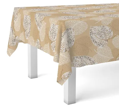 Tischdecke rund 140 cm, wasserabweisend, fleckgeschützt