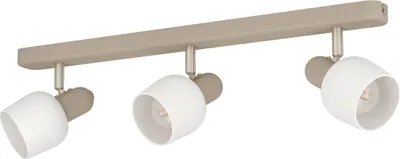 Produktbild von CORATO Spot - L52 x H12,5 x AL15 cm - sandfarben, nickel-matt - 3X18W exkl. - IP20