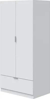 Immagine prodotto di Dmora Guardaroba 2 Ante Westbrook 51x170h cm Bianco, Appendiabiti 2 Ante