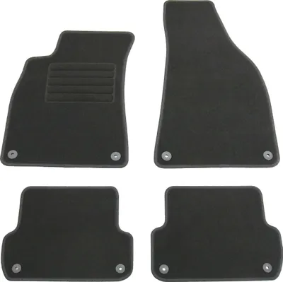 Produktbild von AD Tuning Fußmatten Set für Audi A4 8E B6 + B7, Limo + Avant