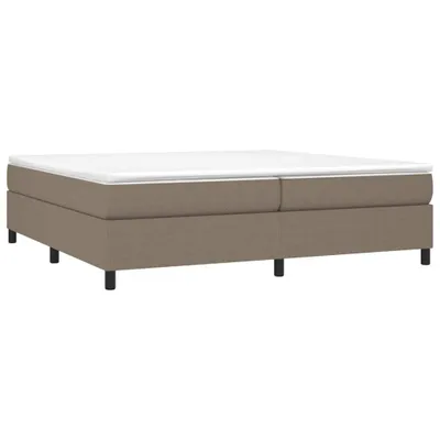 Obrázok produktu pre vidaXL Box spring bed frame taupe 200x200 cm fabric
