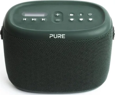 Produktbild von PURE Woodland wasserdichter Outdoor-Lautsprecher mit FM/DAB+ Radio, grün