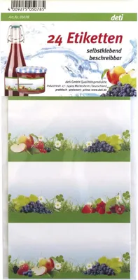 Produktbild von Etiketten 24-tlg.