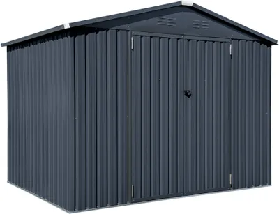 Produktbild von Westmann Stahl Gerätehaus Minor 86 Anthrazit 182x247x197 cm