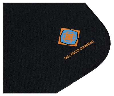Image de Deltaco GAM-006 tapis de souris Tapis de souris de jeu Noir