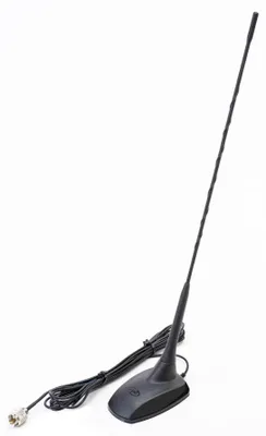 Image de CB PNI Extra 48 antenne, avec aimant, 45 cm, 26-30 MHz, 150 W, TOS 1.0, fibre de verre