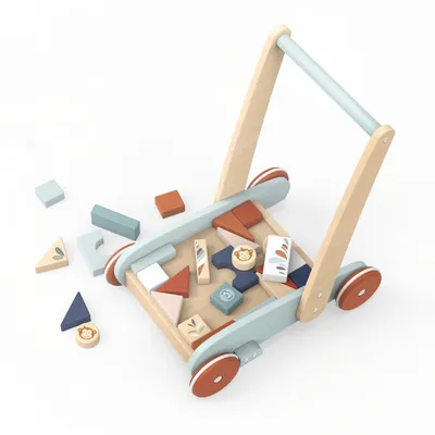 Image de Chariot à cubes, Speedy Monkey