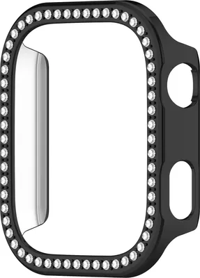 Image de INF Coque de Protection Creuse Compatible Redmi Watch 6 - Bumper PC Diamant Le noir
