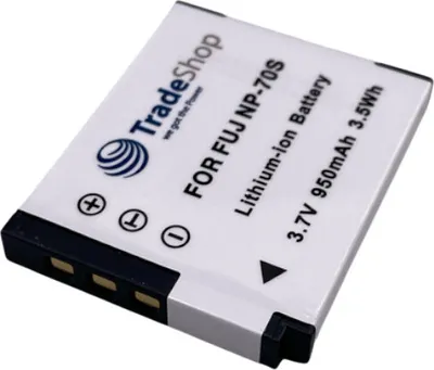 Produktbild von Trade-Shop Li-Ion Akku 3,7V / 950mAh kompatibel mit Fujifilm Instax Mini 99 Sofortbildkamera ersetzt NP-70S