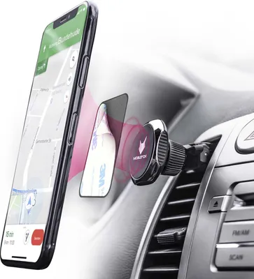 Produktbild von Mobilefox Universal 360° Auto KFZ verstellbare Magnet Halterung Halter passend für Handy