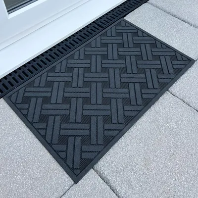 Productafbeelding van Omgoods - Duurzame Rubber Deurmat voor Binnen en Buiten 75 x 45 cm