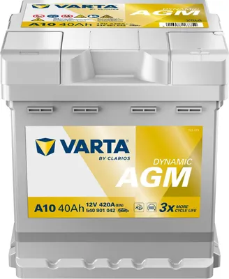 Immagine prodotto di Varta A10 AGM xEV 12 Volt 40Ah 420 A
