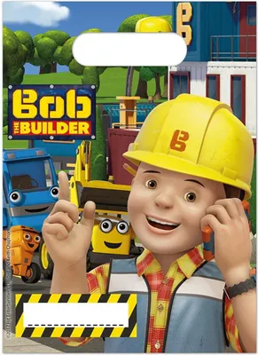 Produktbild von Geschenktüte Bob the Builder 6Stk./16x23cm