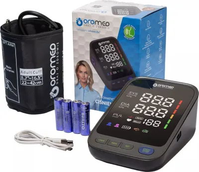 Obrázok produktu pre OROMED N15 Elektronický monitor krvného tlaku meranie pulzu arytmie hornej časti ramena